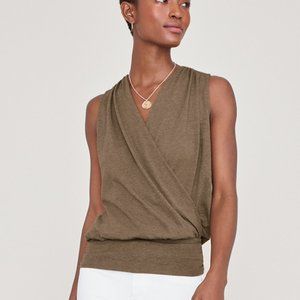 Garnett Hill Surpice Wrap Tank